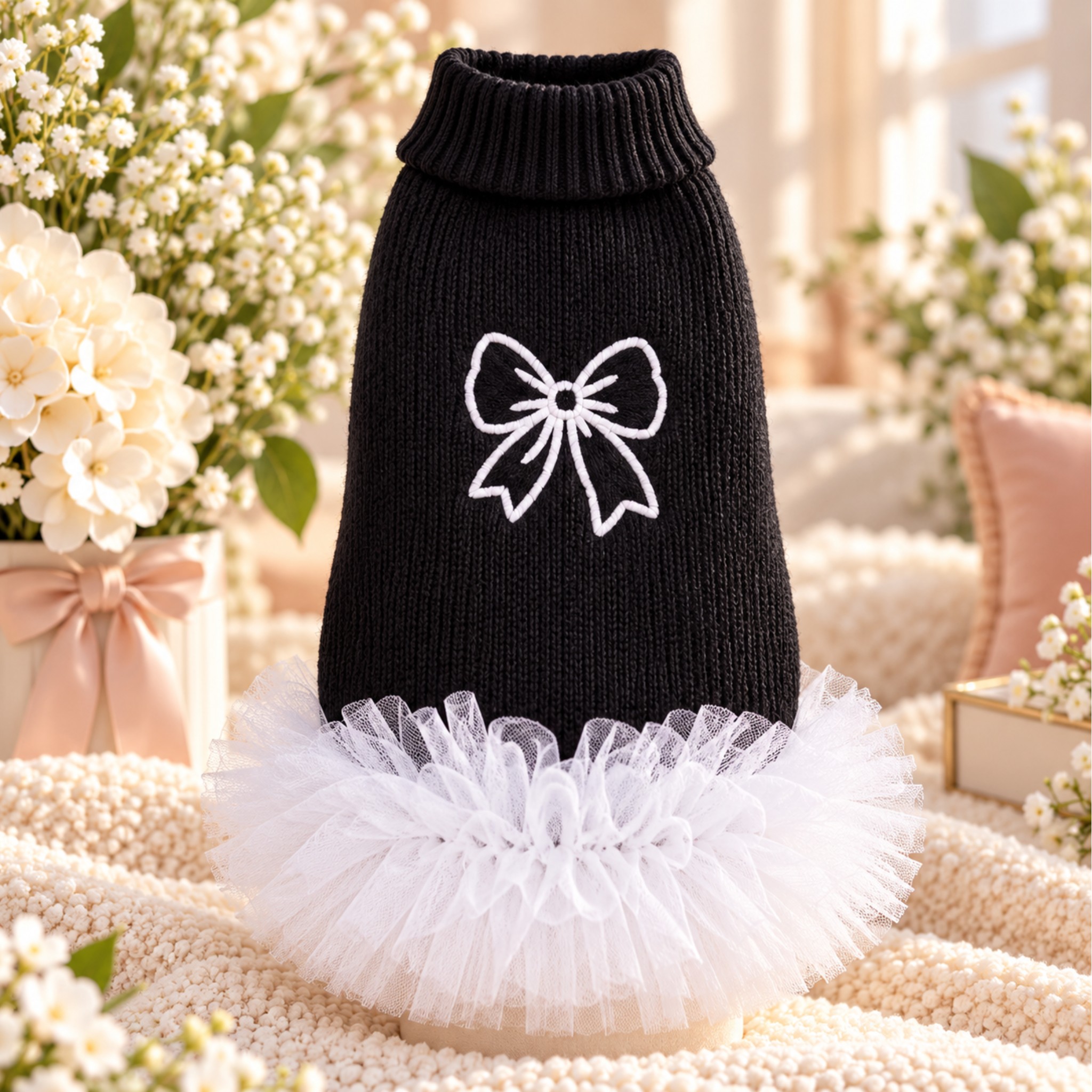 Maglioncino Fiocco di Tulle